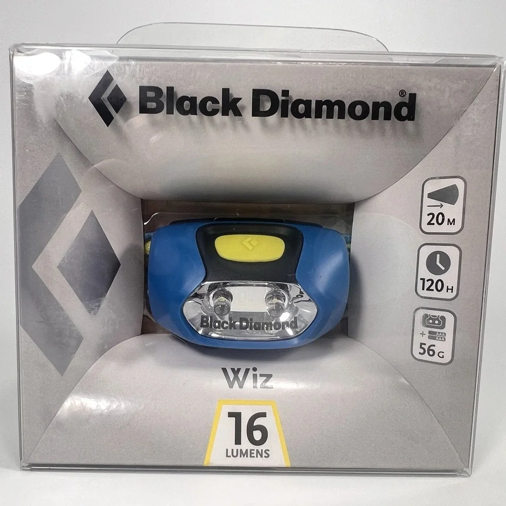 Black Diamond Wiz Kid's Headlamp 16 Lumen Cosmetic 2nds NEW
